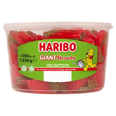 HARIBO Aardbeien Fruitgom 